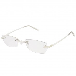 BW 5995-2 randlose Brille whynot Fassung Kunststoff matt Kristall